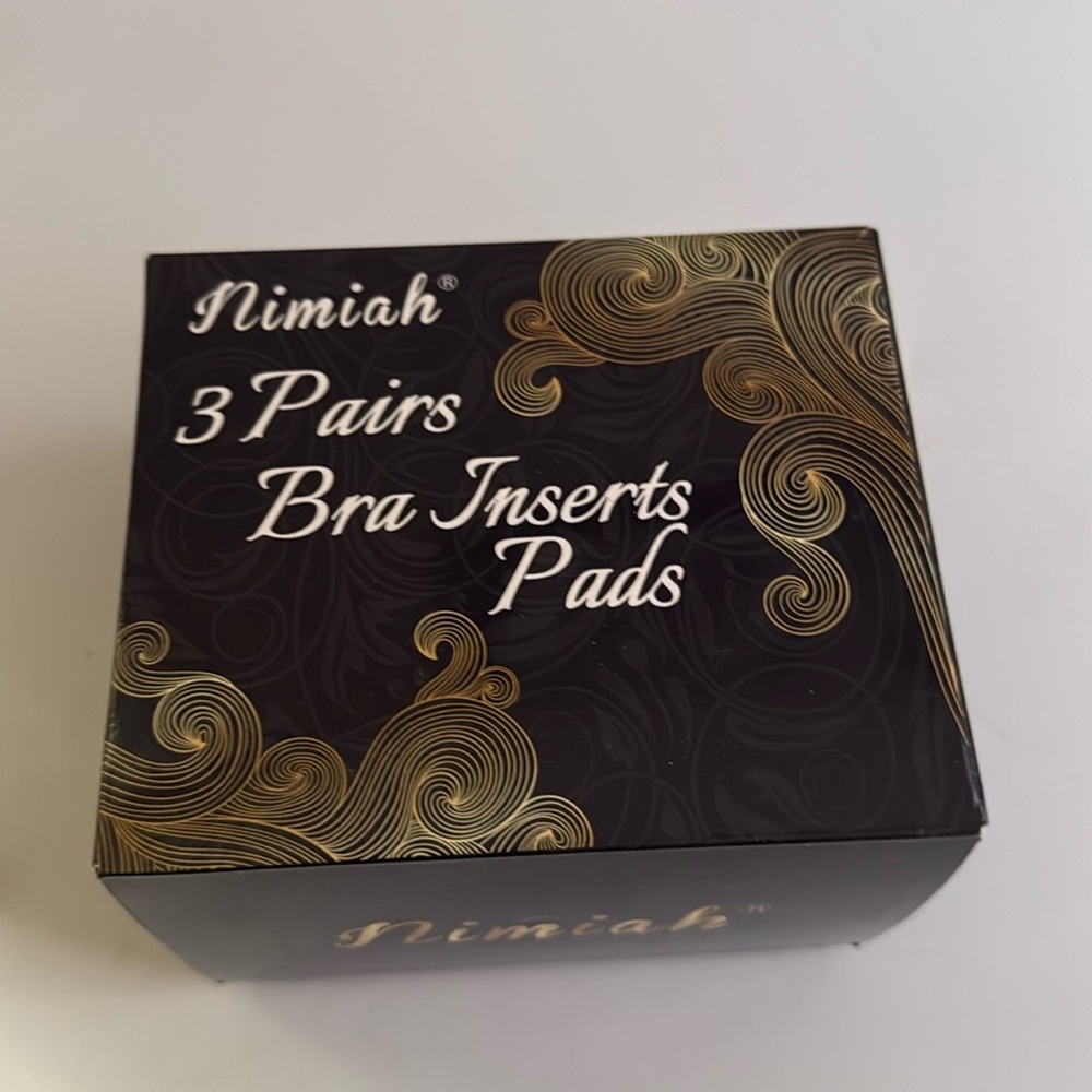 Bra insert pads size d/e